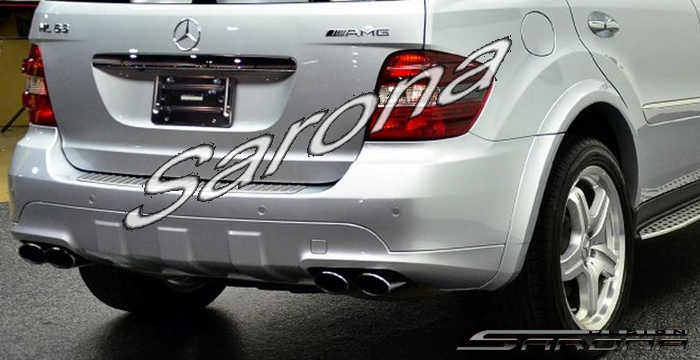 Custom Mercedes ML  SUV/SAV/Crossover Rear Bumper (2006 - 2008) - $690.00 (Part #MB-056-RB)